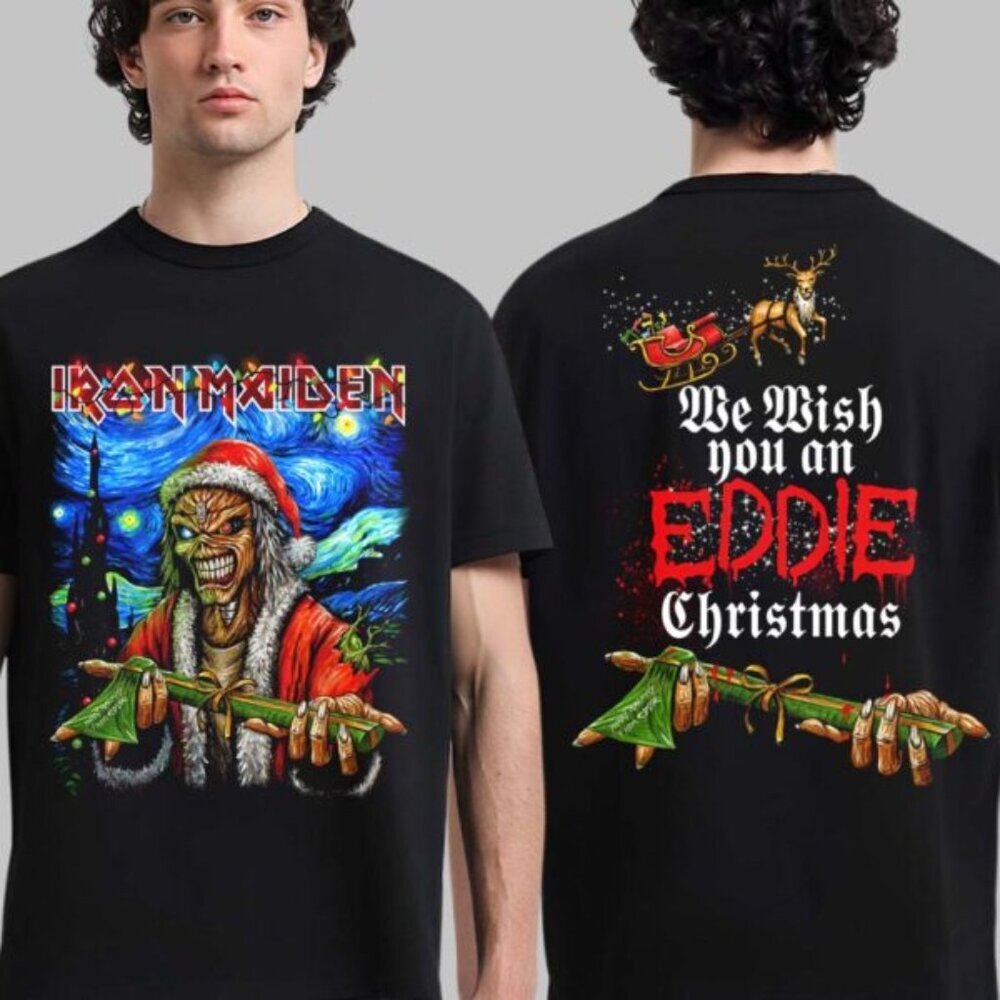 Iron Maiden We Wish You An Eddie Christmas 2025 Eddie Under The Starry Night  81
